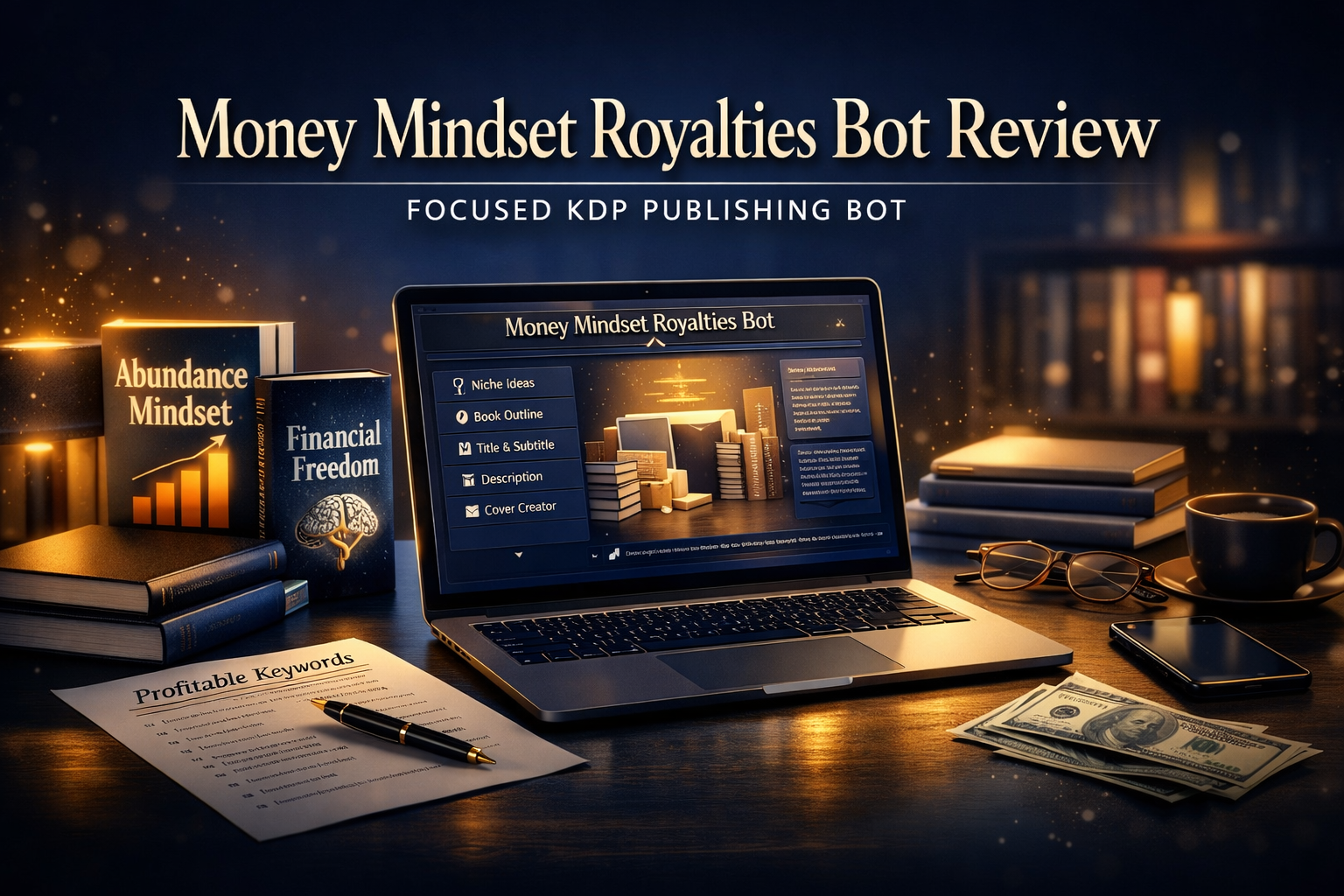 Money Mindset Royalties Bot Review: A Focused KDP Bot for the Money Mindset Niche